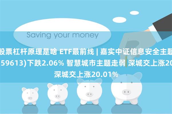 股票杠杆原理是啥 ETF最前线 | 嘉实中证信息安全主题ETF(159613)下跌2.06% 智慧城市主题走弱 深城交上涨20.01%